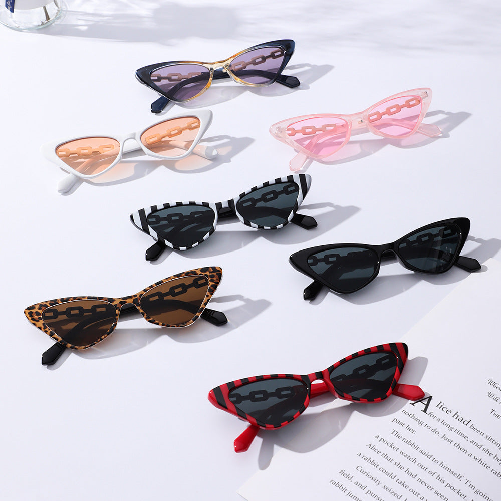 Cat Eye Mixed Fashion Sunglasses