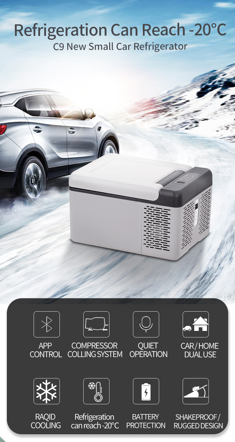 Alpicool C9 C12L Mini Car Refrigerator Cooler 5