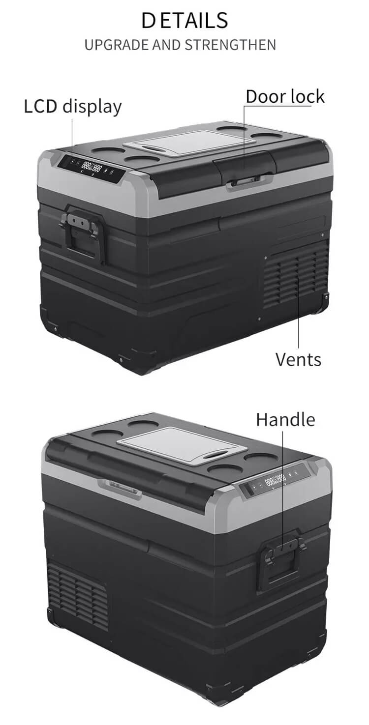 Alpicool TW45 45L 12V Mini Fridge for Camper Van Introduction Details 2