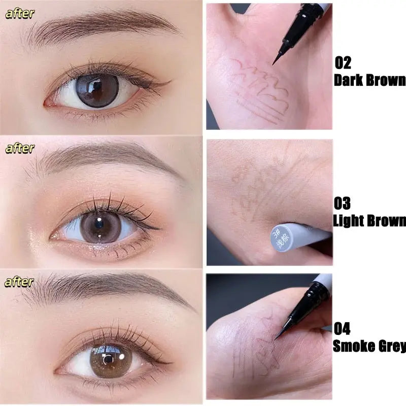 Ultra Fine Eyebrow Pencil, Eyebrow Pencil Waterproof, Professional Makeup Eye Cosmetics