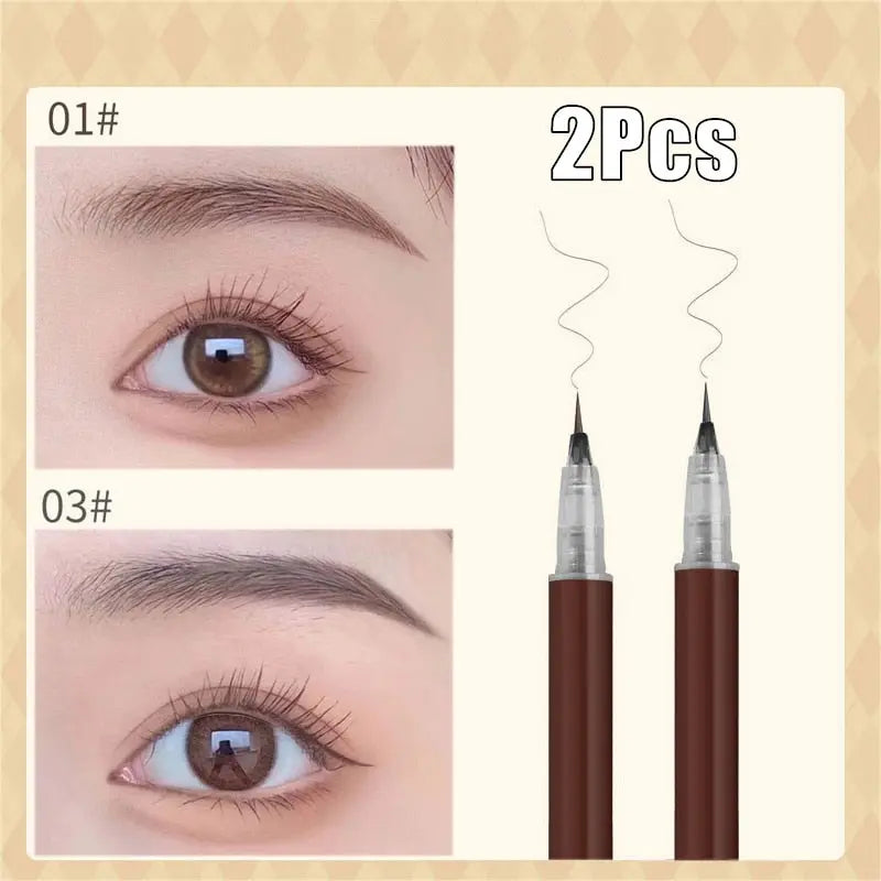 Ultra Fine Eyebrow Pencil, Eyebrow Pencil Waterproof, Professional Makeup Eye Cosmetics