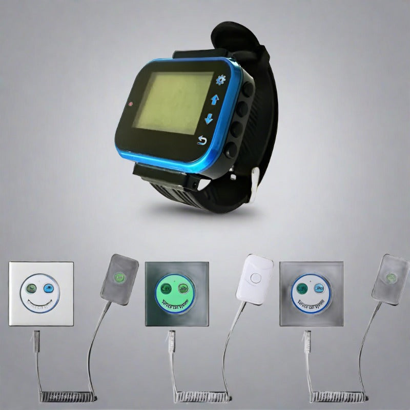 Hospital Call Bell System, Call Bell System for Nursing Homes Portable Smart Watch Service