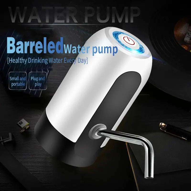 Water Bottle Pump Electric Automatic Water Bottle Dispenser USB Charging