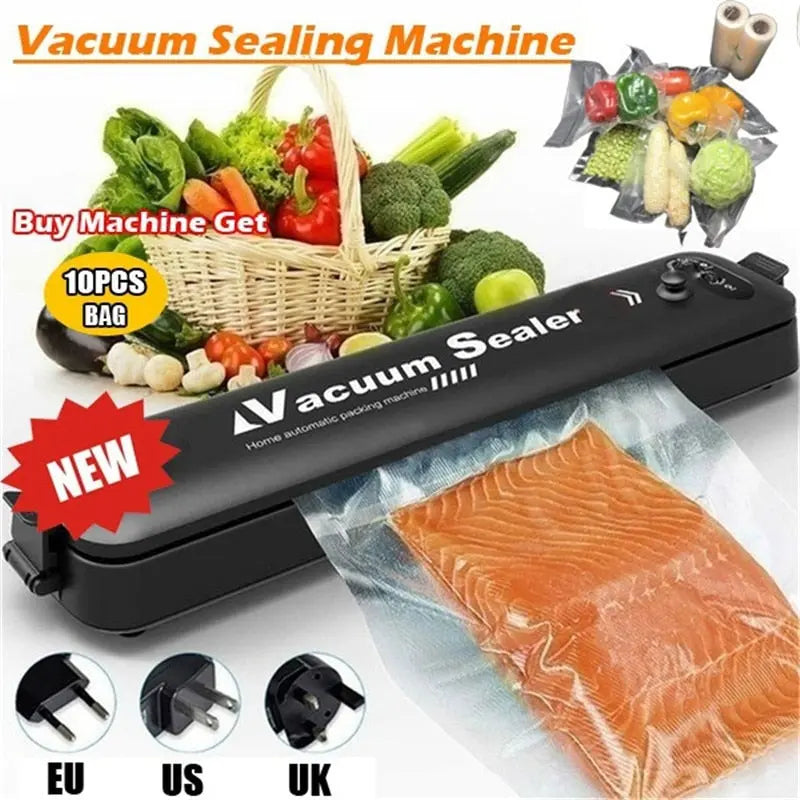 Automatic Vacuum Sealer Machine Vacuum Seal Bags For Food Household Items