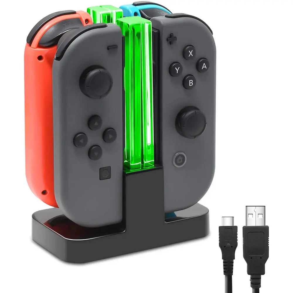 Nintendo Switch Charger Controller LED Indicator Charging Dock Station for Nintendo Switch OLED Accessories