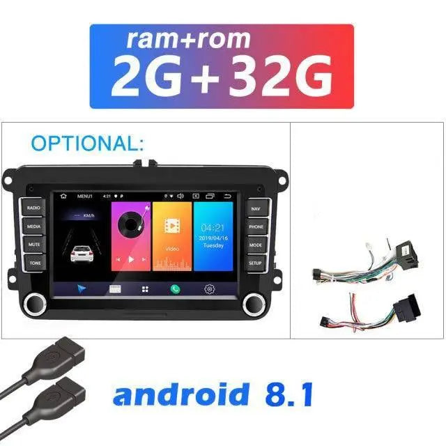 Android Car Radio GPS Car Multimedia Player For VW/Volkswagen/Golf/Passat/SEAT/Skoda