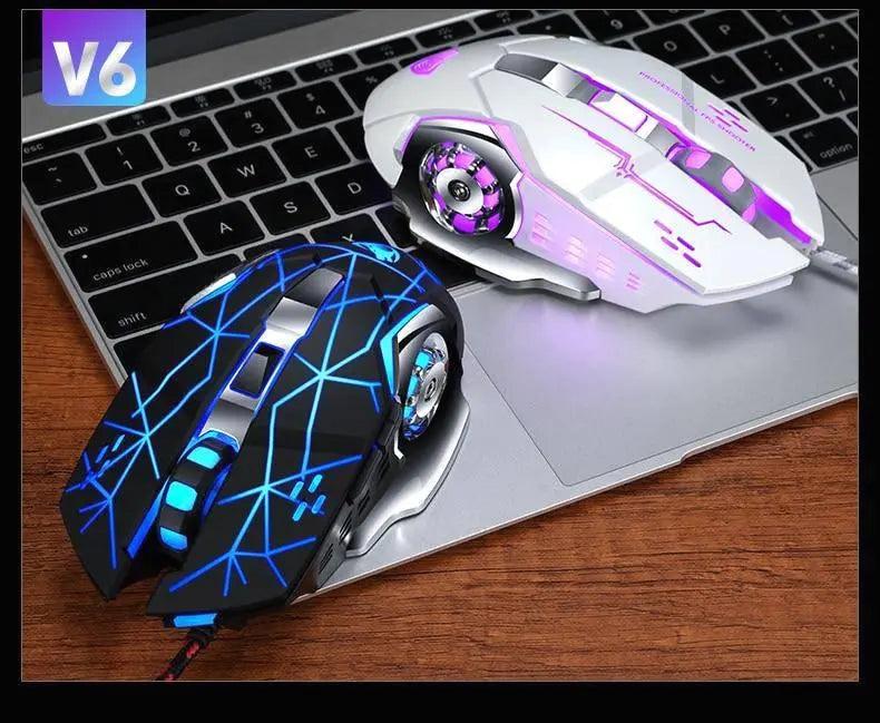 Wired Mouse for PC, Mouse Gaming For Laptop, Adjustable Gaming Mouse