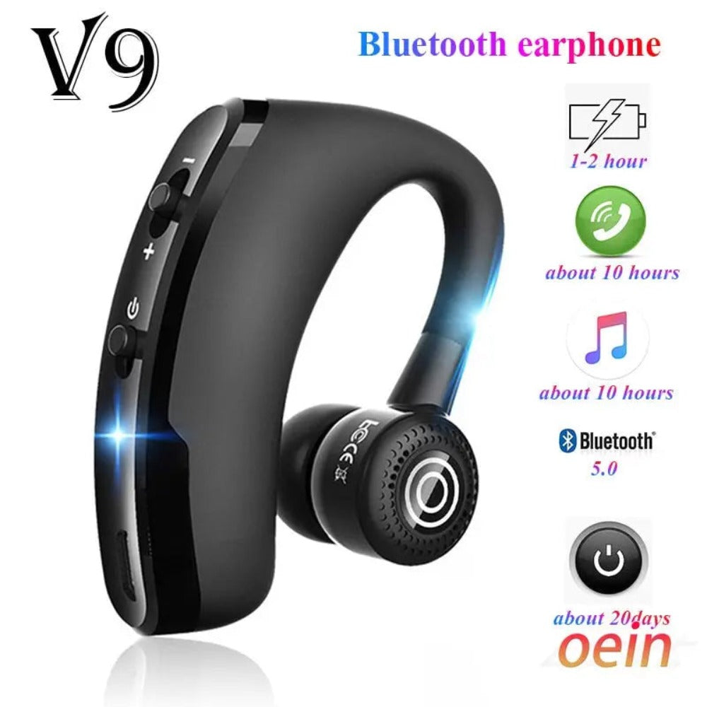 V9 Earphones Wireless Bluetooth Wireless Headset For Phone