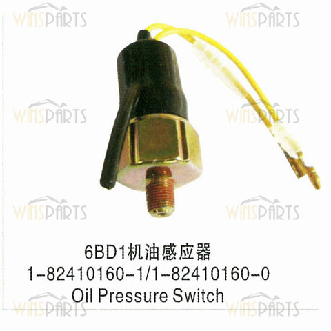1-82410160-1 1824101601 4259333 ISUZU 6BD1 4BD1 OIL Pressure Switch Sensor Hitachi EX120-3 EX200-5 EX200-6 EX400 Spare Parts