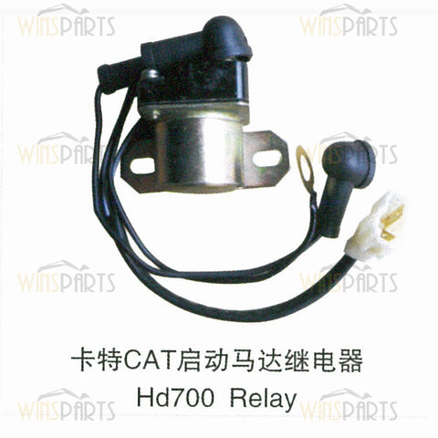 125-1302 1251302 CAT Relay Starter SWITCH GP-MAGNETIC Relays With Harness Caterpillar 311B 312D 324D 365B 318C Excavator Spare Parts