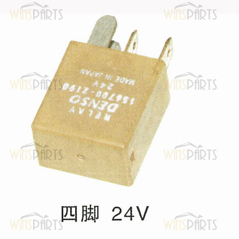 156700-2190 DENSO 24 Volt 4 Pin Relay For Excavator parts