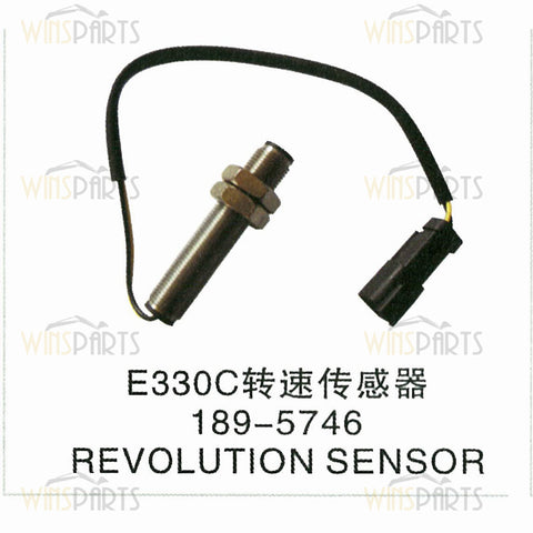 189-5746 1895746 CAT C15 C18 C7 C9 ENGINE SENSOR GP SPEED Revolution Caterpillar 312C 315C 320B 322B 325C 325D 330B E330C Excavator Parts