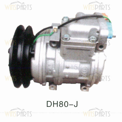 2208-6013B 22086013B AIR CONDITIONER COMPRESSOR A/C Doosan Daewoo DX225LC DX180LC DX140LC DX255LC DX380LC Excavator Parts