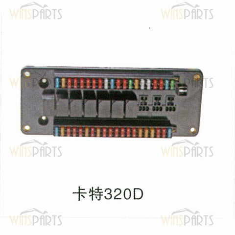 238-2319 2382319 CAT BASE Relay Fuse Box BASE Assy Caterpillar 318D2 319D 320D 312D 345D 330D Excavator Spare Parts