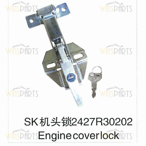 2427R302D2 Catch tool bonnet latch Fits New Holland EH215 E160 EH160 E215 Kobelco SK220, K912LC, SK220LC Excavator parts