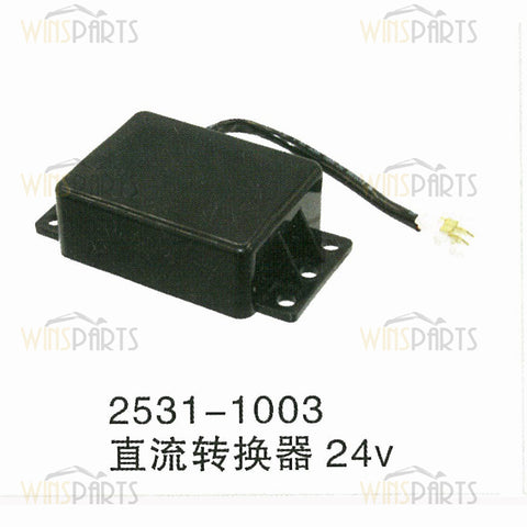 2531-1003 25311003 CONVERTOR D C CONTROLLER Relay Switch KOMATSU Doosan DX180 DX190W DX210W DX225 DX255 Excavator Spare Parts