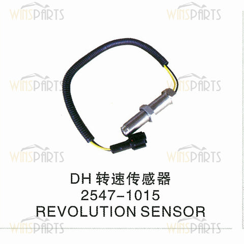 2547-1015 25471015 Engine RPM Revolution Speed Sensor For Doosan Daewoo DX210 DX225LC DX360LC SOLAR 140LC Excavator Parts