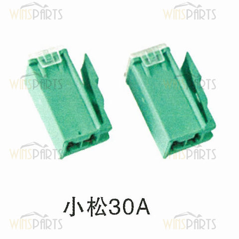 30a Fuse BASE Relay Excavator Fuse For Hitachi KOMATSU Kobelco Doosan Daewoo Hyundai Spare Parts