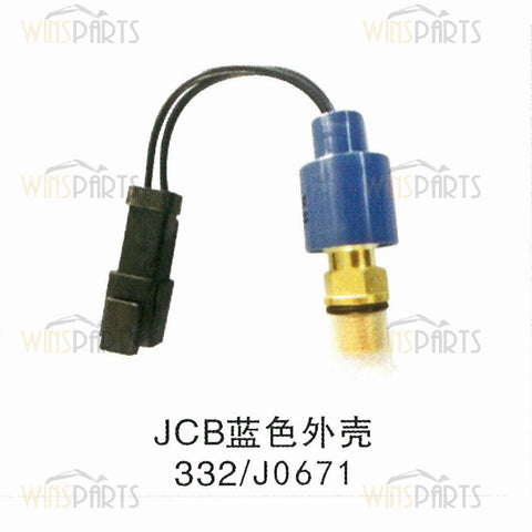 332J0670 332/J0670 12 Bar 9 Bar OEM Pressure Sensor Switch JCB JS220 JS200 JS240 3CX 4CX Excavator Spare parts