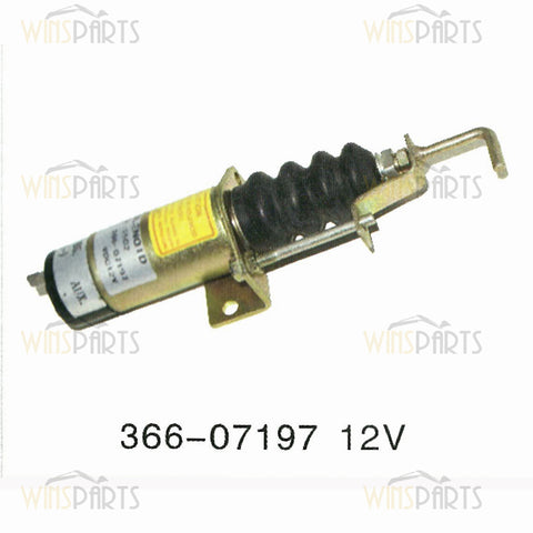 366-07197 SA-3405T 1502-12C7U2B2S1 12v Fuel Shutoff Solenoid Switch Shut Off Valve