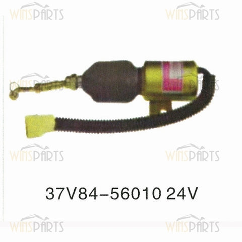 37V84-56010 37V8456010 Fuel Shutoff Solenoid Switch Shut Off Valve Electrical Parts