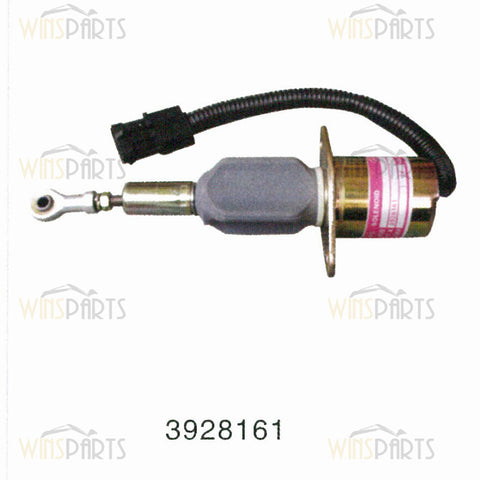 3928161 SA-4293-24 24V Cummins 6CT8.3 Flameout Solenoid Valve switch Stop Shutdown Solenoid For Komatsu Hyundai Excavator Spare Parts