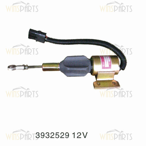 3932529 3930658 SA-4756-12 Cummins 12V Fuel Shut Off Solenoid Valve Flameout Solenoid