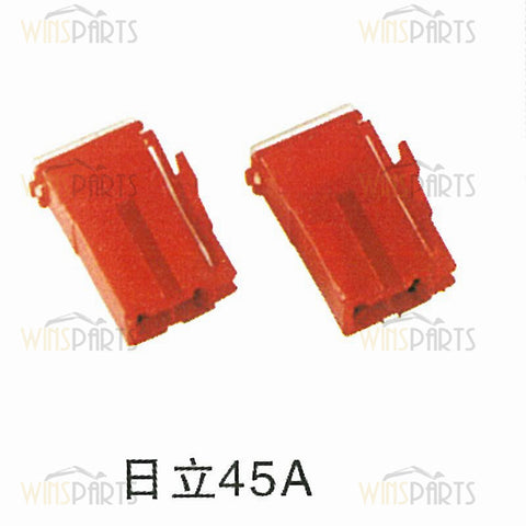 Fusible de 45 A para excavadora, relé base, repuestos para Hitachi, Komatsu, Kobelco, Doosan, Daewoo y Hyundai