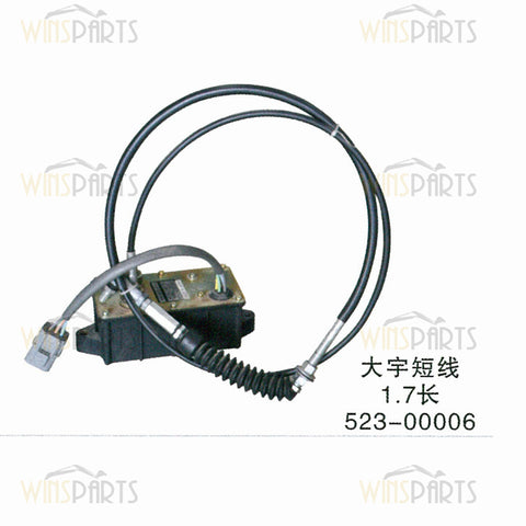 523-00006 52300006 Motor MOTOR ASS'Y GOVERNOR Regulador eléctrico Doosan Daewoo SOLAR 220LC-6 220LC-V DX220A DX225LCA Piezas de excavadora