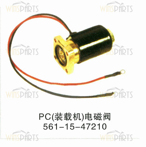 561-15-47210 5611547210 Wheel Loader SOLENOID VALVE KOMATSU WA350 WA400 WA420 WA470 WA500 WA600 WA700 Spare parts