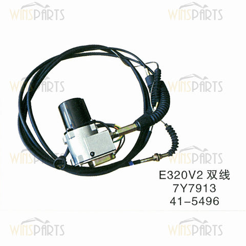 7Y-3913 247-5227 41-5496 7Y3913 MOTOR CAT 3066 Conjunto de escalón del motor del acelerador Piezas eléctricas de la excavadora Caterpillar 320 E320