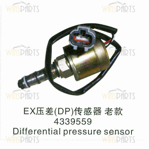 9102068 9101532 4339559 Differential Pressure Sensor Hitachi EX100-2 EX100-3 EX120-3 EX220-2  EX400-3 EX400-5 Excavator Spare parts