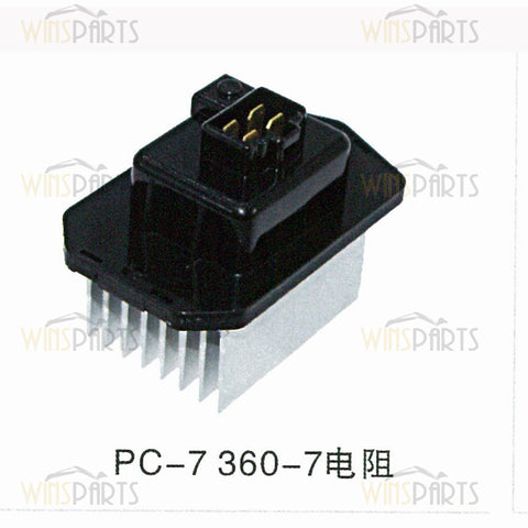 Air Conditioner A/C Resistance Heater KOMATSU PC200-7 PC220-7 PC210-7 PC120-7 PC360-7 Excavator Spare Parts