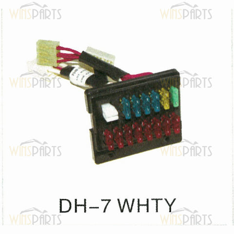 Relay Fuse Box Assembly Relays Switch with Harness Doosan Daewoo Excavator Electrica Spare Parts