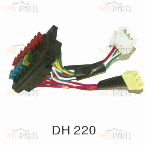 Relay Fuse Box Assembly Relays Switch with Harness Doosan Daewoo Excavator Electrica Spare Parts