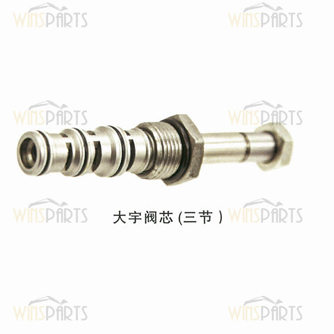 High quality Daewoo DH 3 sections Solenoid Valve Spool For Doosan Excavator Accessories parts