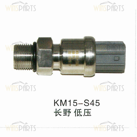 KM15-S46 KM15-S45 1Z07387 High Pressure Sensor Switch SANY SY75 SY195 SY215 Excavator Spare parts