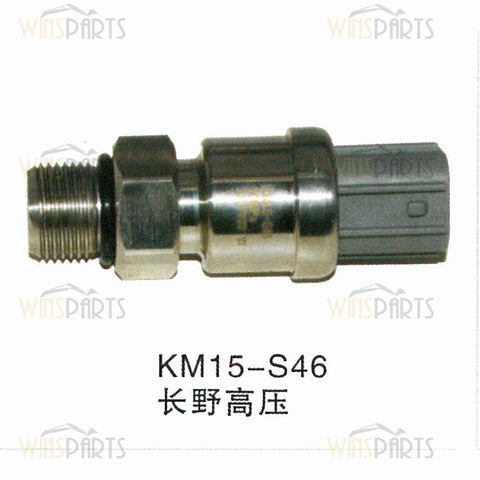 KM15-S46 KM15-S45 1Z07387 High Pressure Sensor Switch SANY SY75 SY195 SY215 Excavator Spare parts
