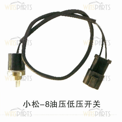 Low Oil pressure high pressure switch For Komatsu Hydraulic Excavator Spare parts