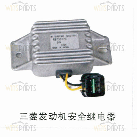 ME049233 VAME049233 R8T30171 Safety Relays Mitsubishi With Harness plug 6D15-T 6D22-T 6D16-T Spare Parts