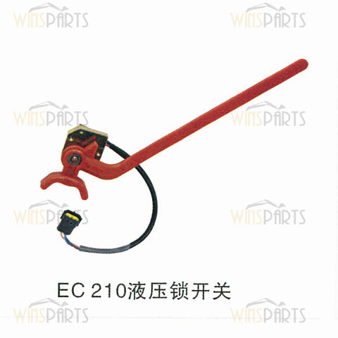 Micro Safety Hydraulic lock switch RELAY With Harness Electric Volvo EC140B EC160B EC180B EC200B EC210B EC240B EC290B EC330B EC360B EC700B Excavator Parts