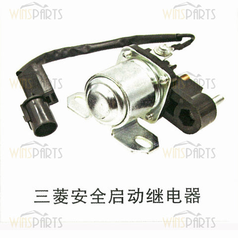 Original Mitsubishi Engine Safety Relays Switch Relay For Kobelco SANY KATO Excavator Spare Parts
