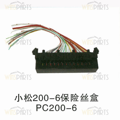 PC200-6 Relay Fuse Box Assy Relays Switch KOMATSU PC200LC-6 PC120-6 PC210LC-6 PC300-6 Excavator Spare Parts