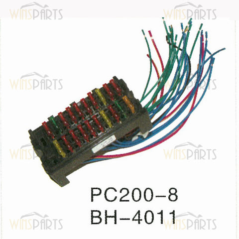 PC200-8 Relay Fuse Box Assembly Relays Switch KOMATSU PC200LC-8 PC120-8 PC210LC-8 Excavator Spare Parts