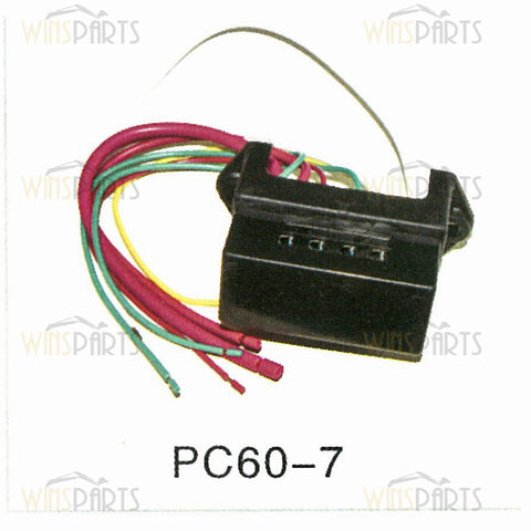 PC60-7 Relay Fuse Box Assembly Relays Switch with Harness KOMATSU PC56 PC210-7 PC120LC-7 PC130 Excavator Electrica Spare Parts