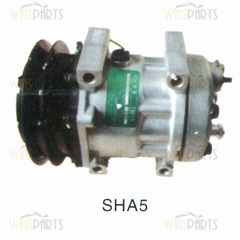 SH60 AIR COMPRESSOR ASSY Air Conditioner A/C For Sumitomo SH60 SH A5 A3 Excavator parts