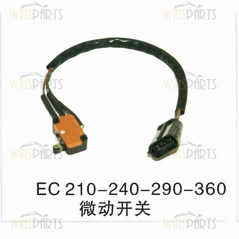 Volvo MICRO SWITCH RELAY Electric For EC210 EC240 EC290 EC360 EC700 Excavator Parts