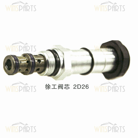 High quality XCMG Solenoid Valve Spool For Xugong Excavator Accessories parts