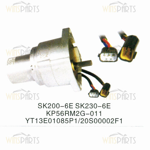 YN20S00002F1 KP56RM2G-011 Throttle Step MOTOR ASSY GOVERNOR Kobelco SK200LC-6E SK235SR SK135SRLC SK70SR SK250LC-6E SK290LC-6E Excavator Parts