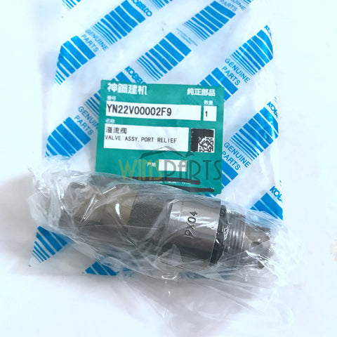 YN22V00002F8 YN22V00002F9 YN22V00002FA PRESSURE RELIEF VALVE Assy Kobelco SK400LC SK330LC-6 SK300LC Excavator parts